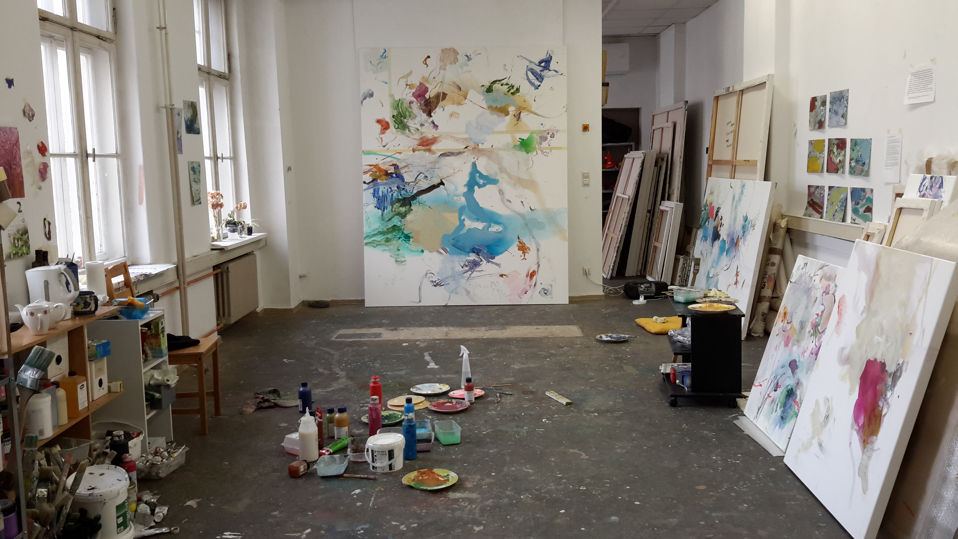 Recent view into my studio